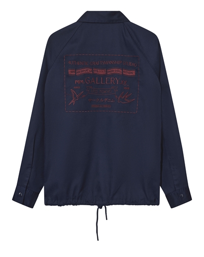 Mos Mosh Gallery - Studio Coach Jakke - Indigo Blue
